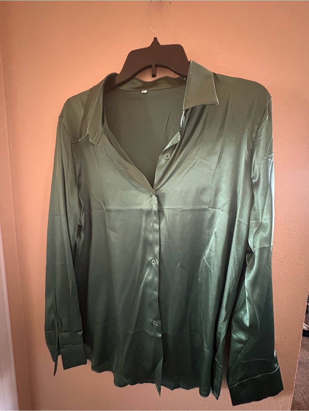 Amazon essentials women’s satin shirt